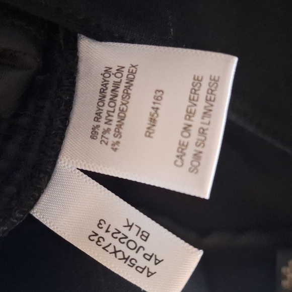 Andrew Marc Business Straight Leg Trouser With Patch Back Pockets - Picture 6 of 6